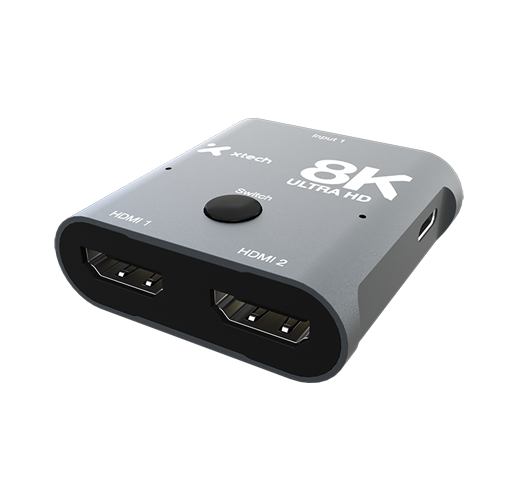 Switch HDMI Bidireccional 8K Xtech