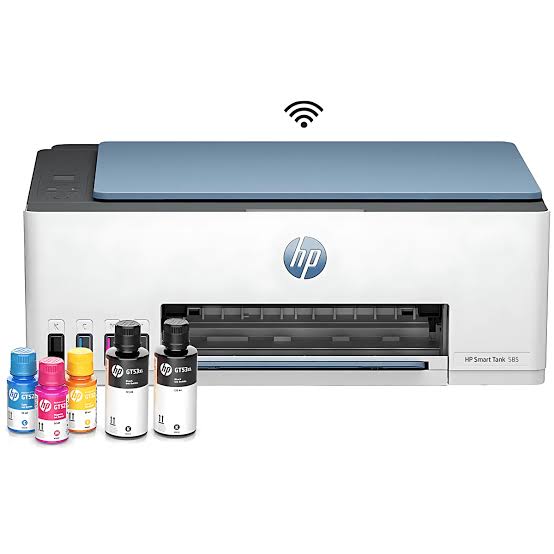  Impresora Multifuncional Inalámbrica de Tinta Continua HP Smart Tank 585