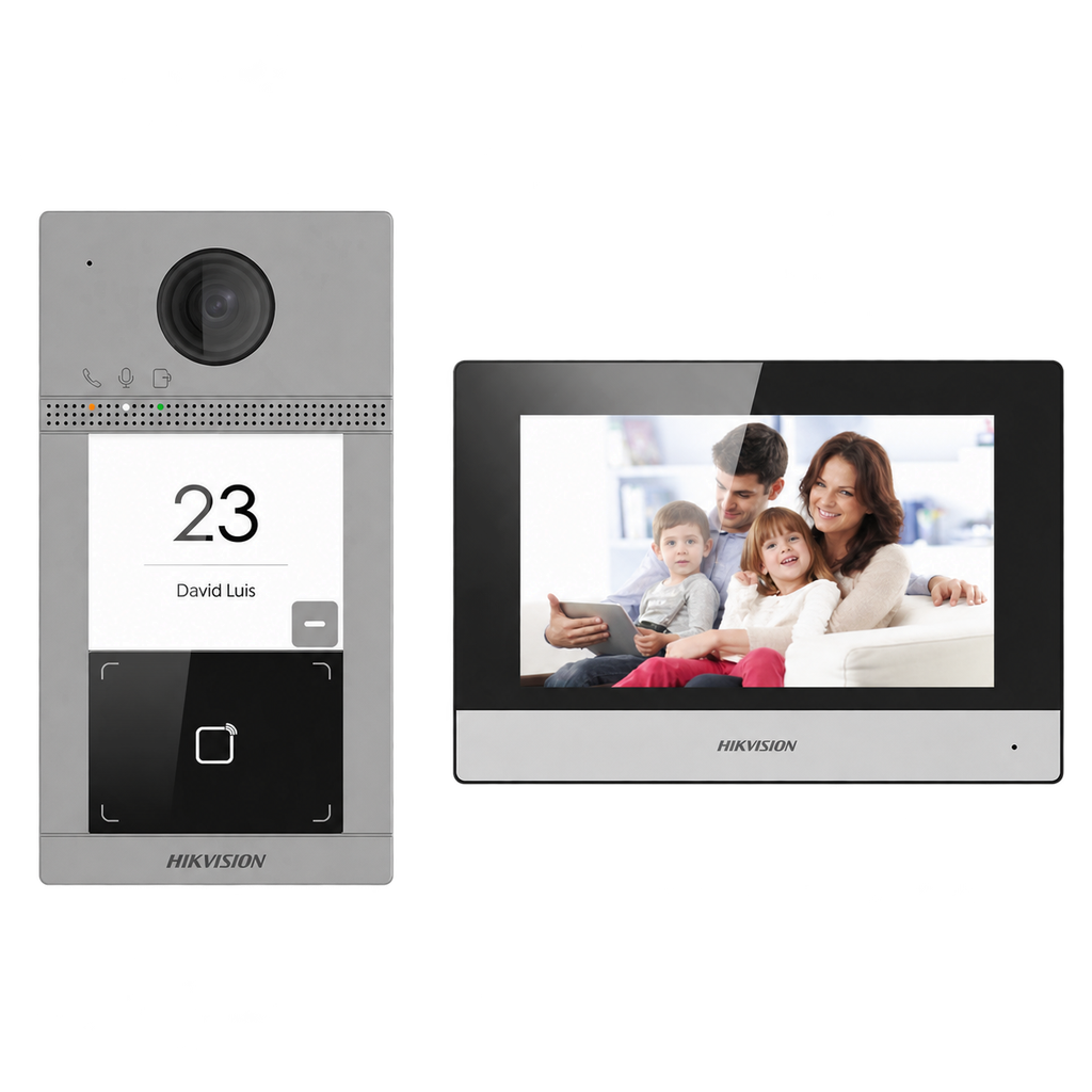 Kit de Videoportero IP Hikvision 
