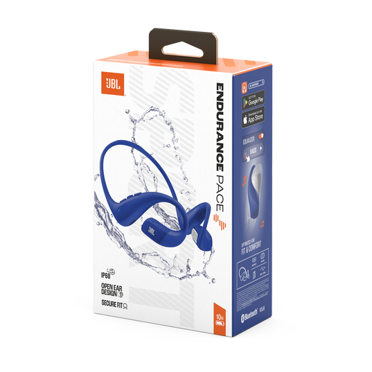 Audífonos Deportivos Inalámbricos JBL Endurance Pace Bluetooth 5.3 Azul