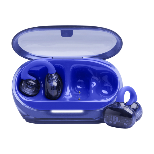 Audífonos Inalámbricos Open-Ear JBL Soundgear Clips Azul Bluetooth 5.4