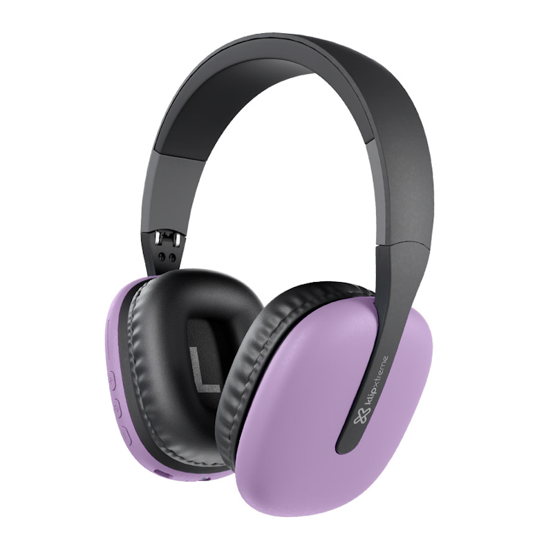 Audífonos Inalámbricos Klip Xtreme ZoundTune KWH-010BL Morado Bluetooth 5.2