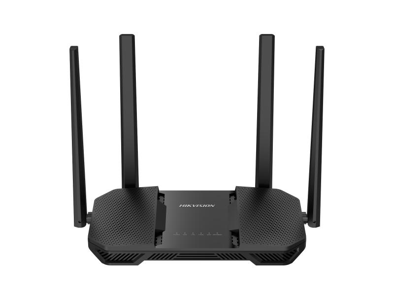 Router Inalámbrico Doble Banda Hikvision AC1200 Gigabit con 4 Antenas
