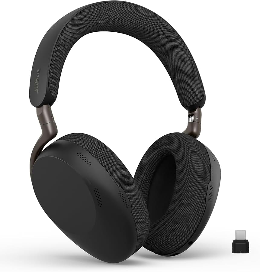 Audífonos Inalámbricos de Oficina Jabra Evolve3 85 MS Link 390c Bluetooth 5.4