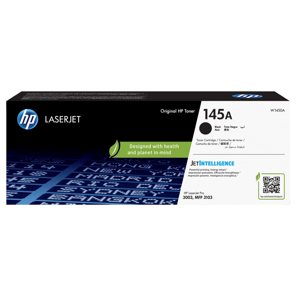Cartucho de Tóner W1450A=145A LaserJet Original Negro