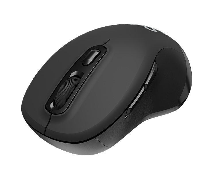 Mouse Inalámbrico Ergonómico Klip Xtreme Biglider de 2400 DPI