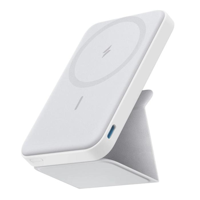 Batería Externa Magnética Anker 622 MagGo 5,000 mAh Blanco para iPhone