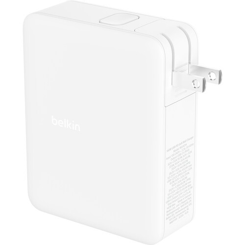 Cargador de Pared Belkin BoostCharge Pro 140W GaN con 4 Puertos 