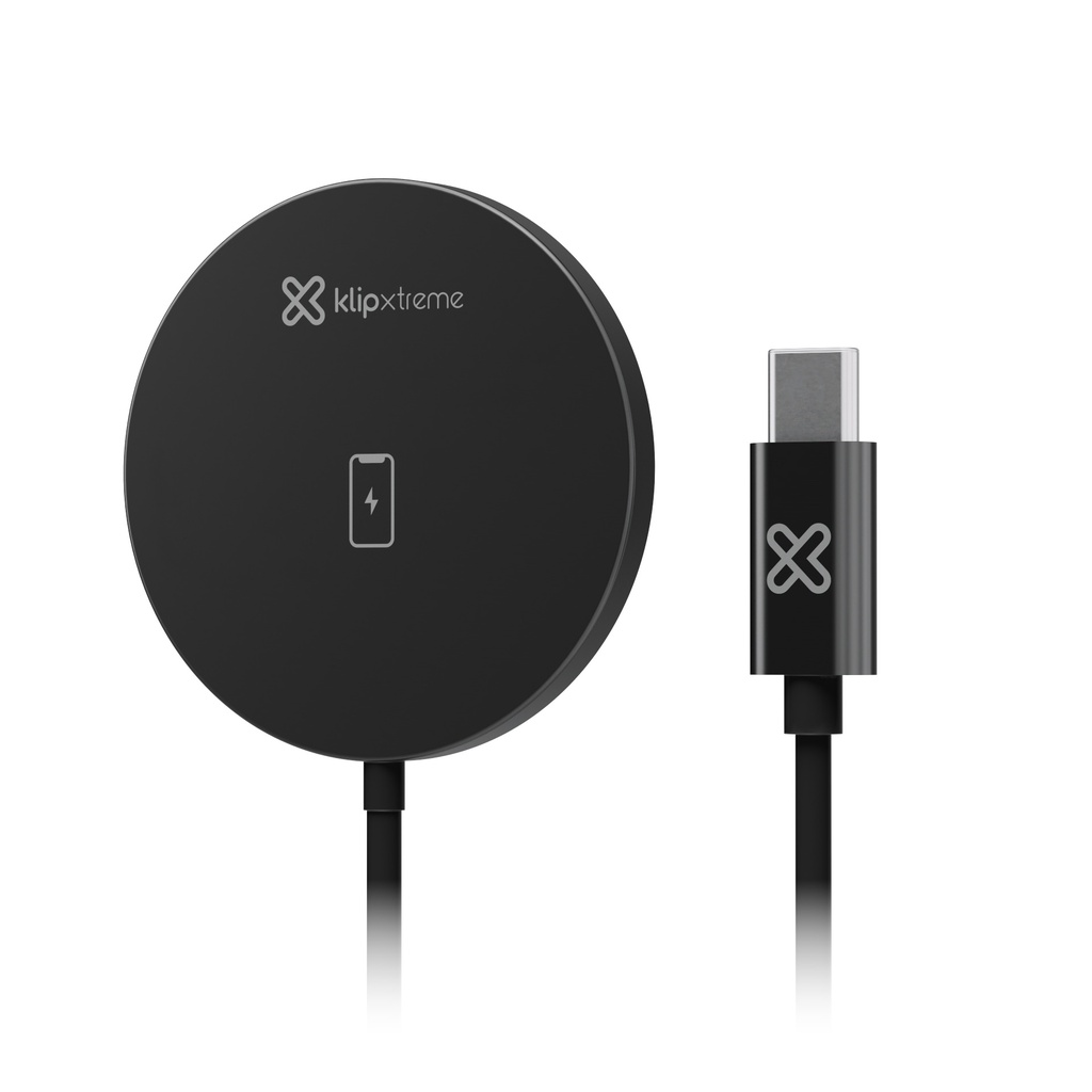 Base de Carga Inalámbrica Klip Xtreme PowerDesk Solo KDC-010 15W USB-C
