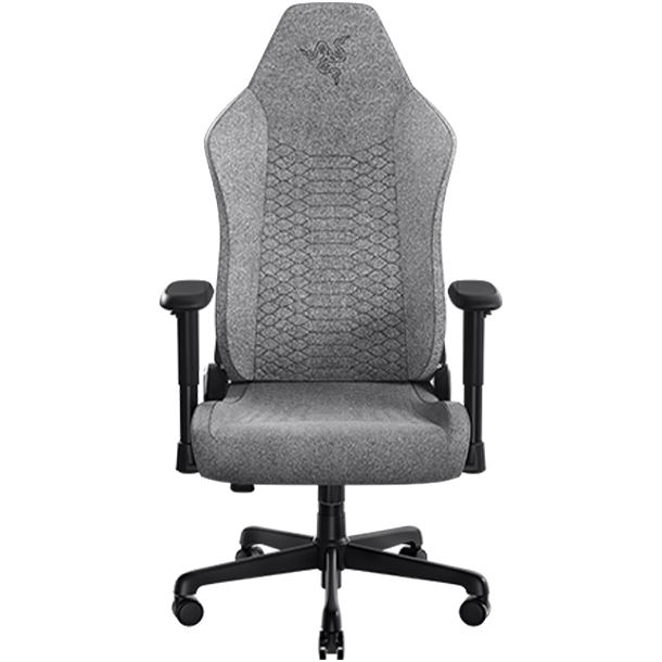 Silla Gamer Ergonómica Razer Iskur V2 X con Tejido Transpirable, Gris claro