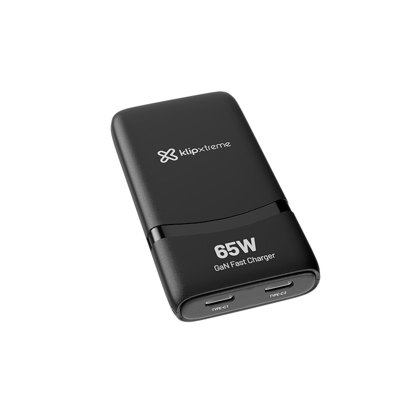 Cargador de Pared Klip Xtreme KMC-490 PowerWall 65W Slim USB-C