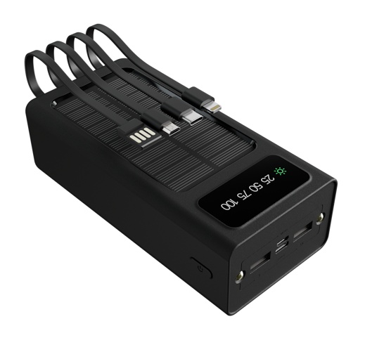 Power Bank Solar Xtech XPB-300 30,000mAh 111Wh USB-C/A
