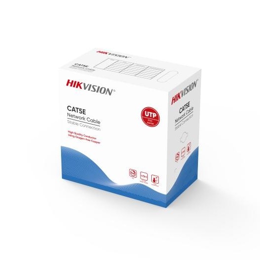 Cable de Red UTP Hikvision DS-1LN5E-E/E 350m