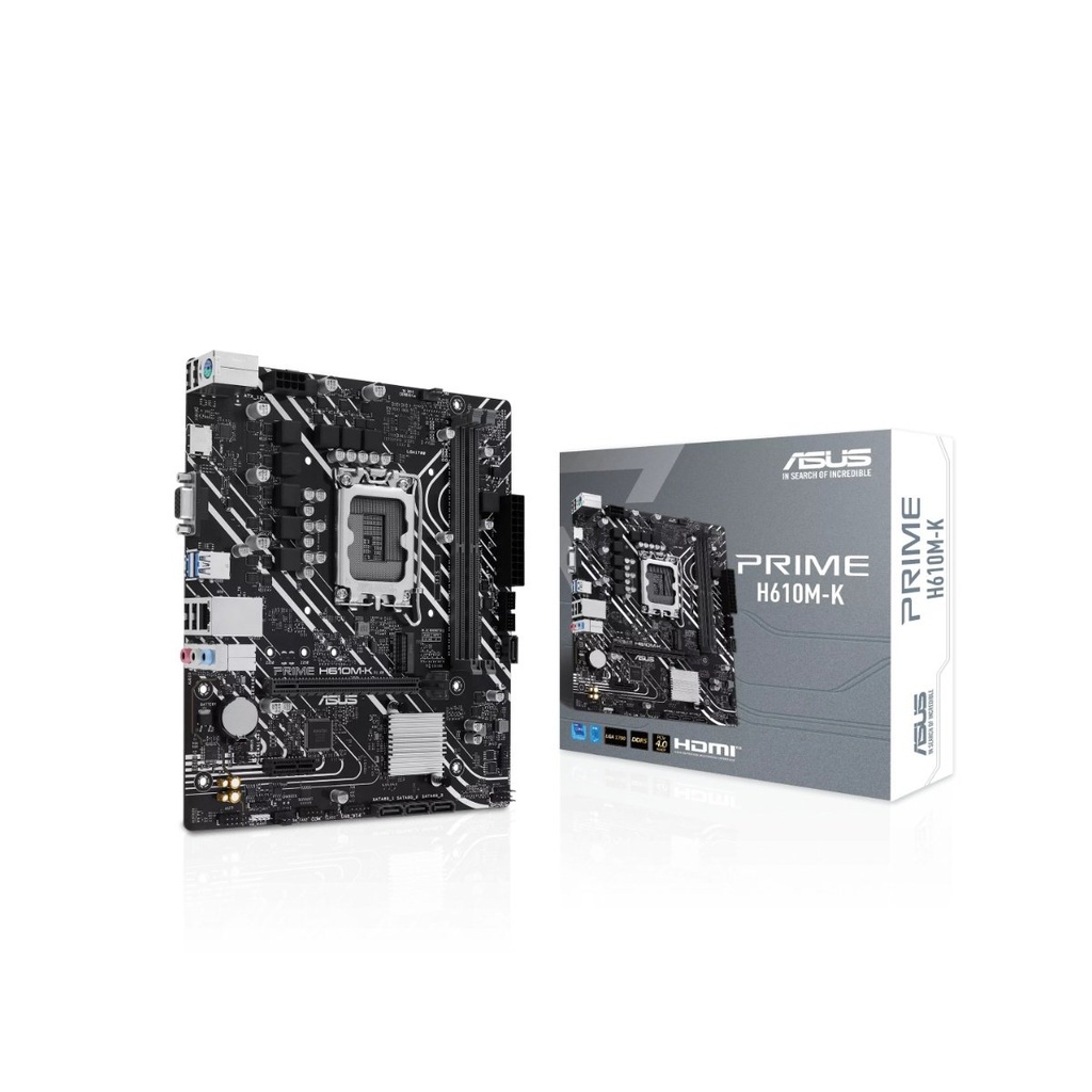 Tarjeta Madre ASUS PRIME H610M-K Micro-ATX Socket LGA1700 DDR5 PCIe 4.0