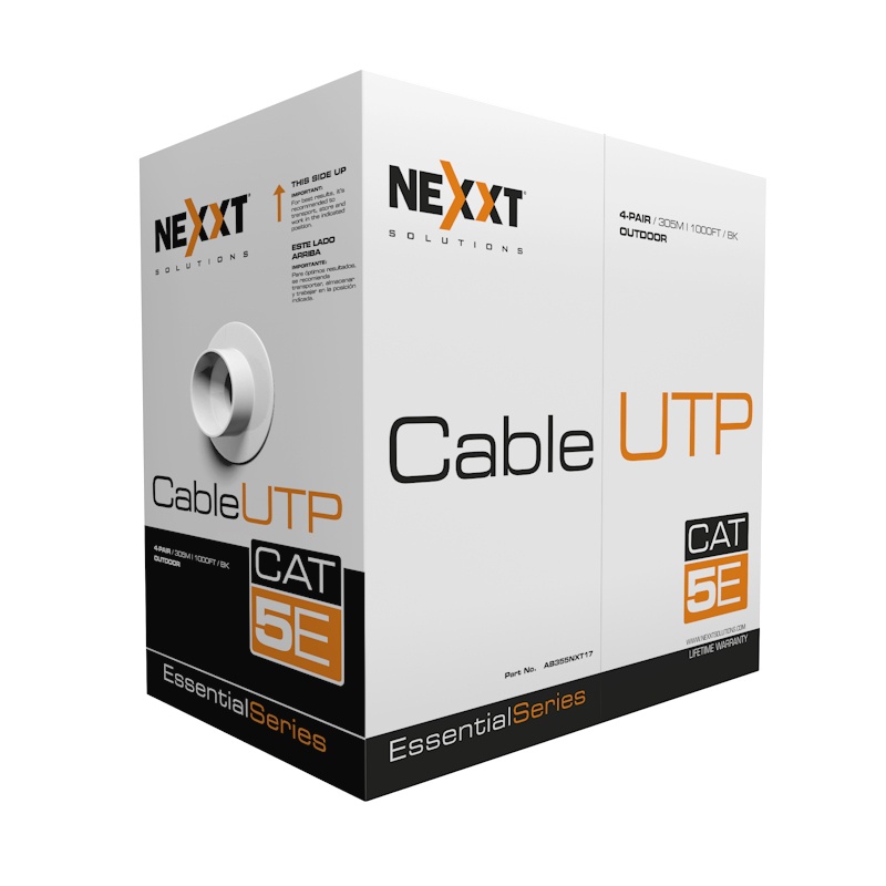 Cable de Red UTP CAT5e Nexxt Solutions 305m 24 AWG