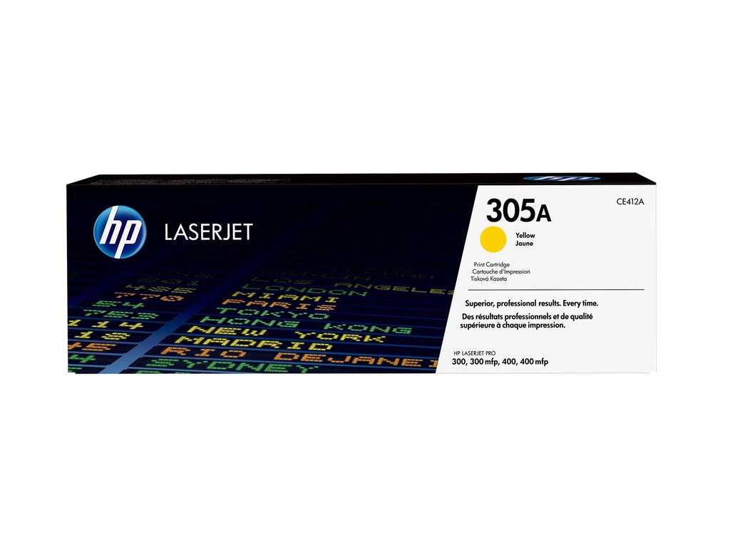 Tóner HP 305A Amarillo de Capacidad Estándar