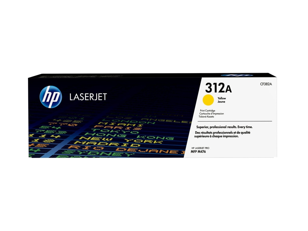 Tóner HP 312A Amarillo de Capacidad Estándar