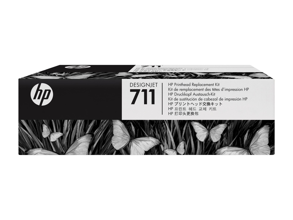 Kit de Reempazo de Cabezal de Impresión HP 711 de 4 Colores