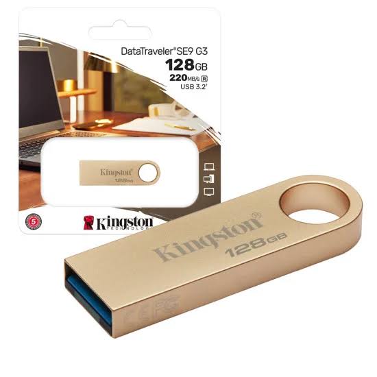 Memoria USB Kingston DataTraveler SE9 G3 de 128GB USB 3.2 Gen 1 