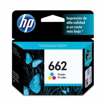 Cartucho de Tinta HP 662 Tricolor