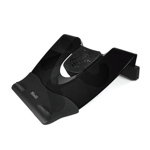 Stand con Ventilador KlipXtreme KNS-110B Para Notebook  y 4 Puertos USB