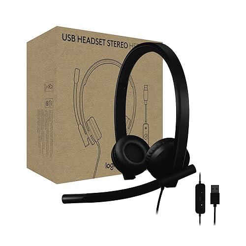 Auriculares con Micrófono USB Logitech H570e Estéreo