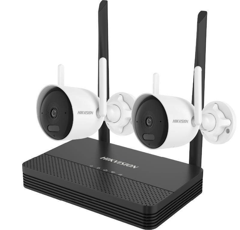 Kit de cámara doble tipo bala WiFi NVS de 4MP H.265