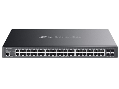 Switch Gestionable TP-Link JetStream 24 Puertos Gigabit L2+ con 4 Puertos 10G SFP+ PoE+