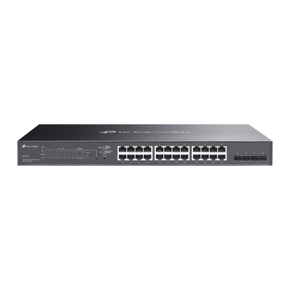 Switch Inteligente TP-Link JetStream 28 Puertos Gigabit L2 con 24 Puertos PoE+ 