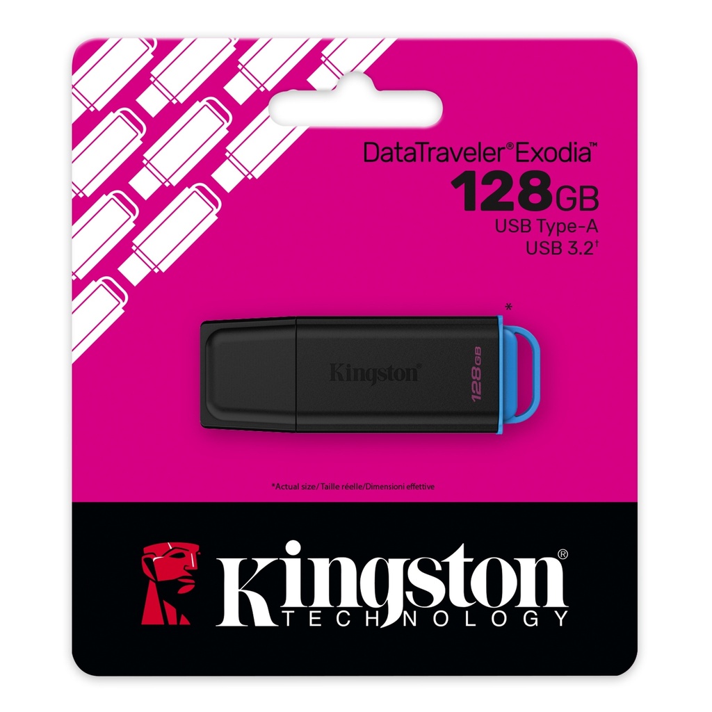 Memoria USB 3.2 Gen 1 Kingston DataTraveler Exodia G2 128GB