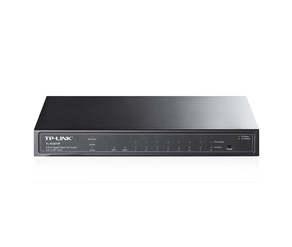 Switch Inteligente Gigabit PoE TP-Link         10-Puertos