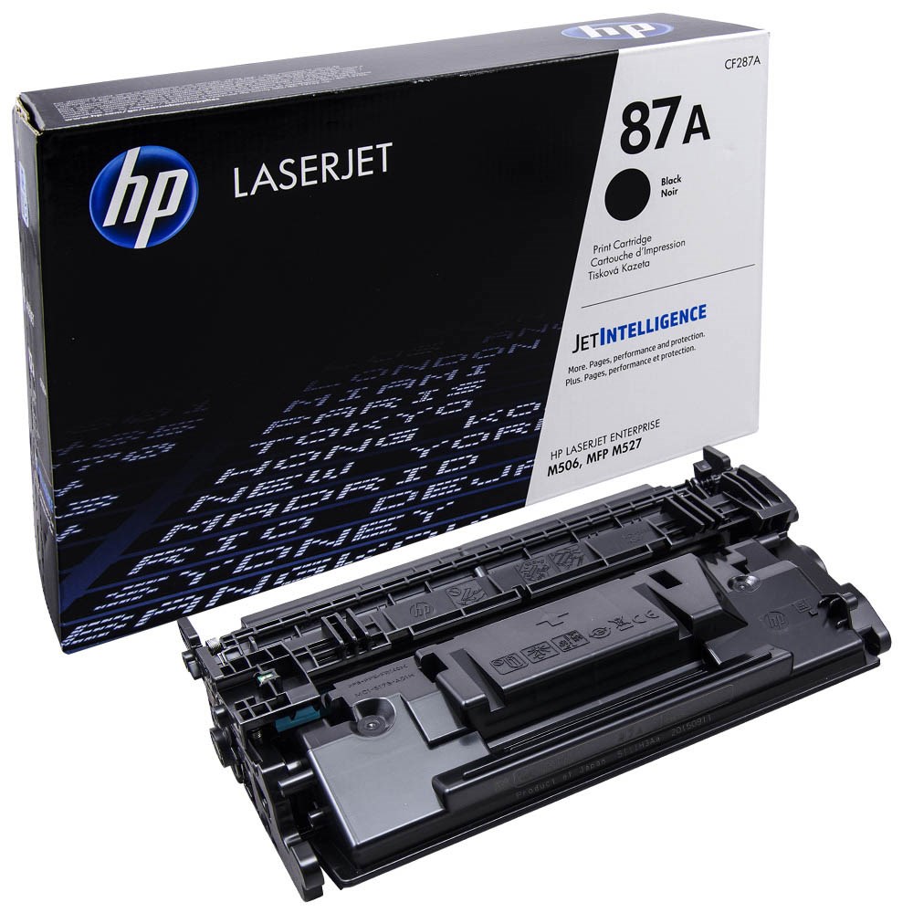 Cartucho De Tóner Original LaserJet H.P. Negro CF287A = 87A