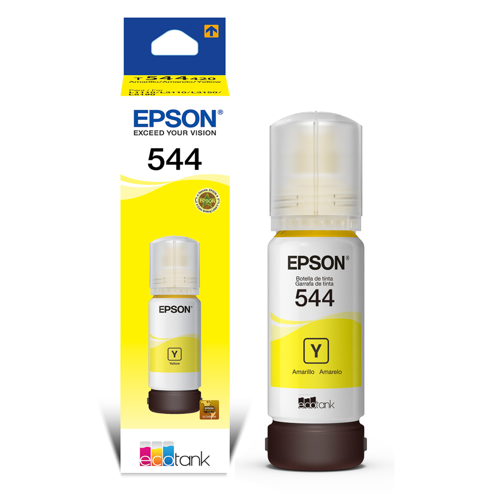 Botella de Tinta Epson Original T544420 Yellow