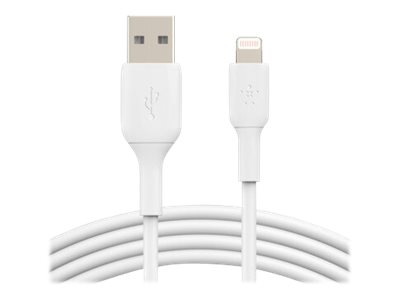 Cable Belkin Boosto Charge de USB tipo A a Lightning de 2 metros Blanco