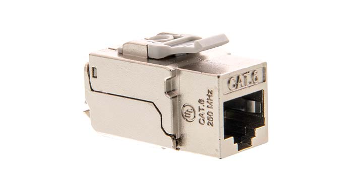 Inserto Modular RJ-45 Cat6 Blindado Tipo 110