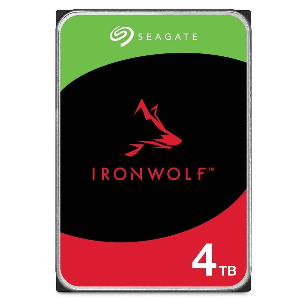 Disco Duro Interno IronWolf SATA de 4TB 5400RPM 3.5."