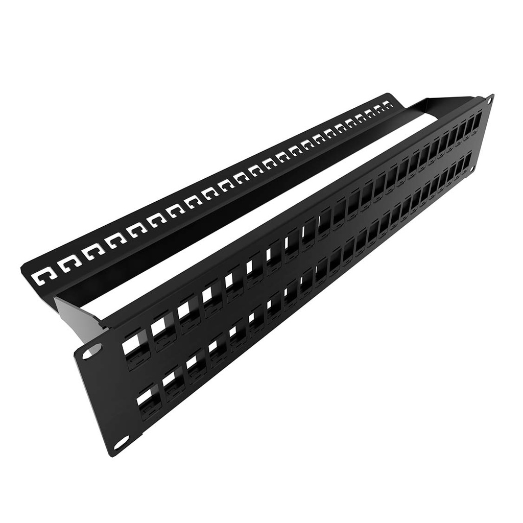 Patch Panel Nexxt Solutions 1U 19" De 24 Puertos