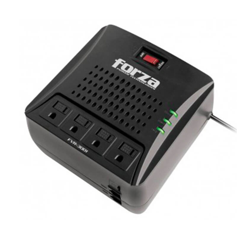 Regulador de Voltaje Forza FVR-3001 3000VA/1500W 110V 4 Salida