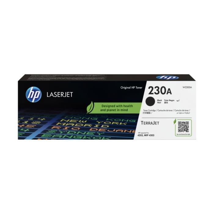 Cartucho de Tóner H.P. W2300A = 230A Negro
