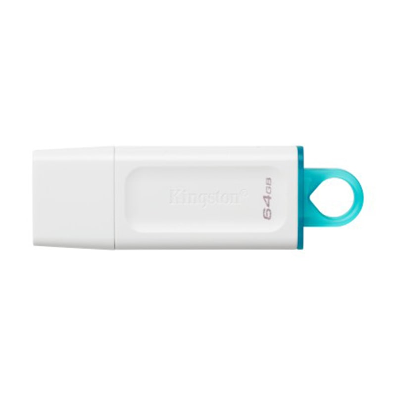 Memoria USB Kingston Data Traveler 64GB  Versión USB 3.2 Gen 1 (3.1 Gen 1) Interfaz USB tipo A Blanco