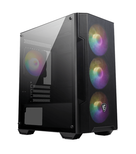 Case MSI M-ATX MAG Force M100A RGB Con Vidrio Templado