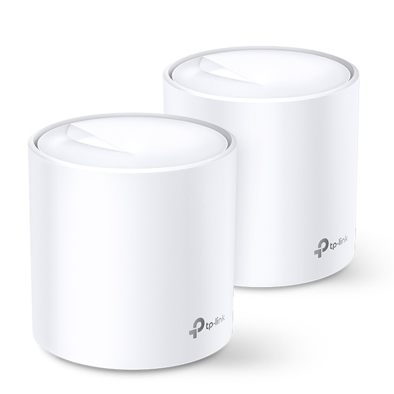 Sistema Mesh TP-LINK DECOX-20 Wi-Fi 6 velocidades de hasta 1,800 Mbps Wi-Fi de hasta 530 m2 Doble Banda 2pack