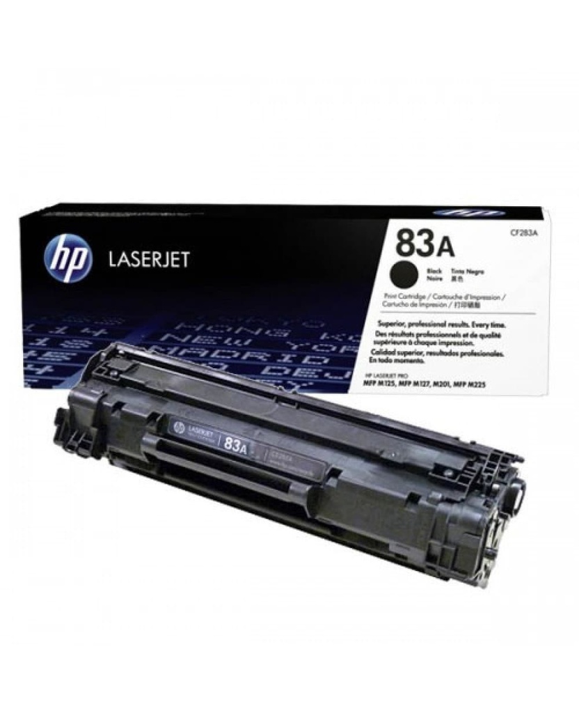 Cartucho de Tóner HP 83A Negro LaserJet Original