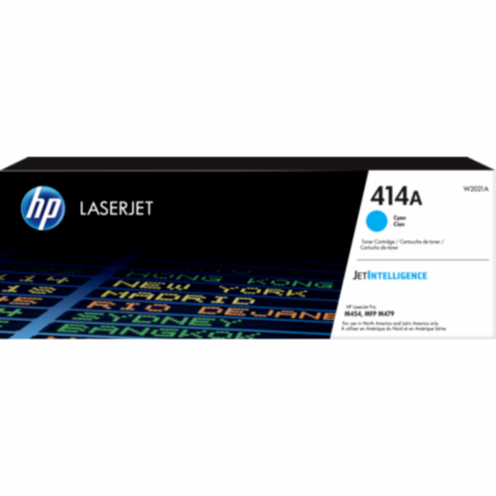Cartucho de Tóner HP 414A Cian LaserJet Original