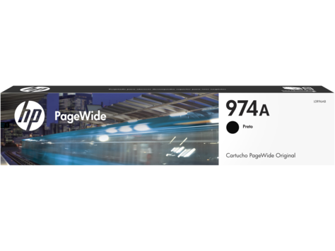 Cartucho de Tinta HP 974A Negra Pagewide Original