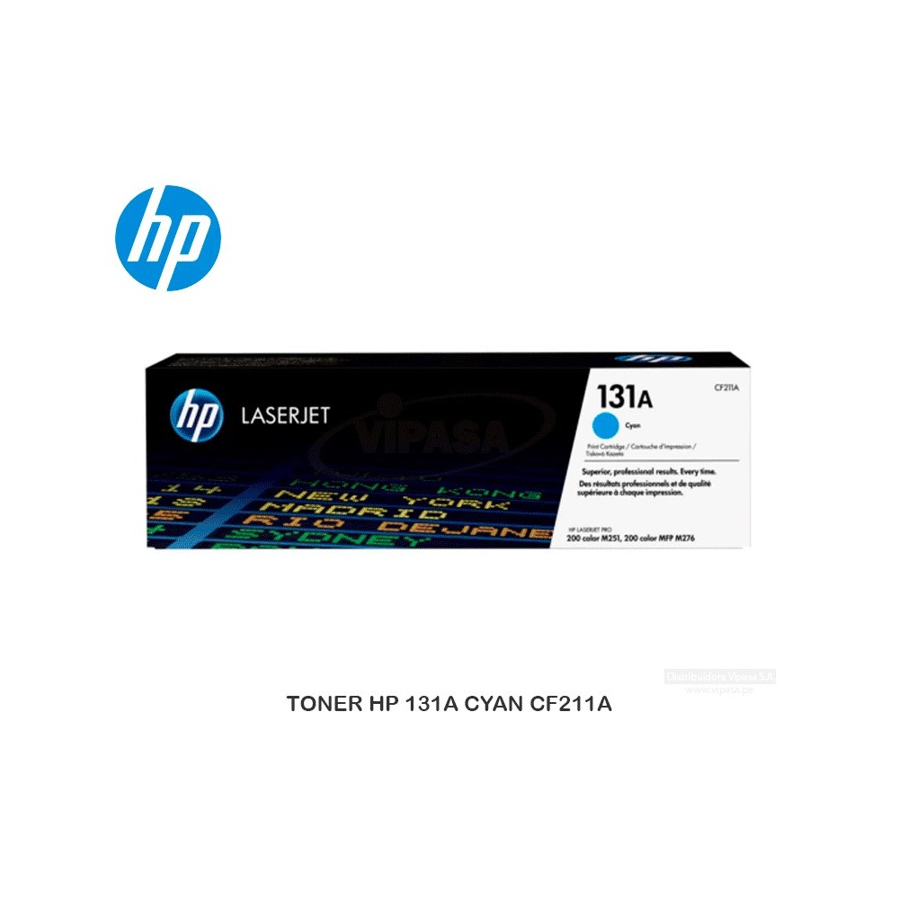 Cartucho de Tóner HP 131A Cian LaserJet Original