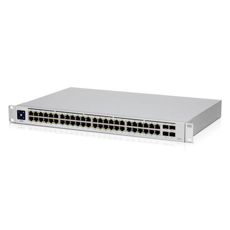 Switch Ubiquiti UniFi de 48 puertos RJ45 10/100/1000Mbps PoE++
