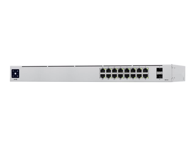 Switch Ubiquiti UniFi de 16 puertos RJ45 10/100/1000Mbps + 1 1G SFP