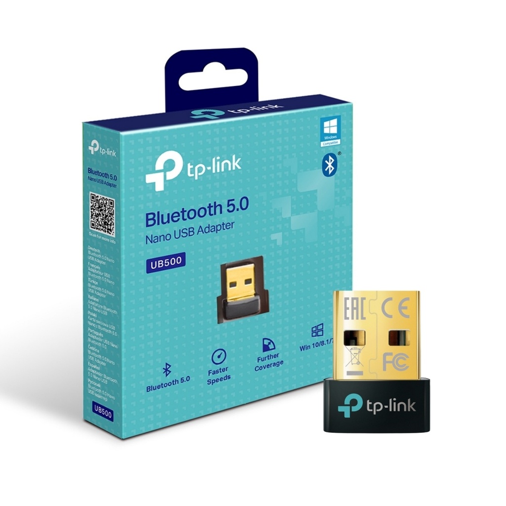 Adaptador USB a Bluetooth TP-Link UB500 Nano