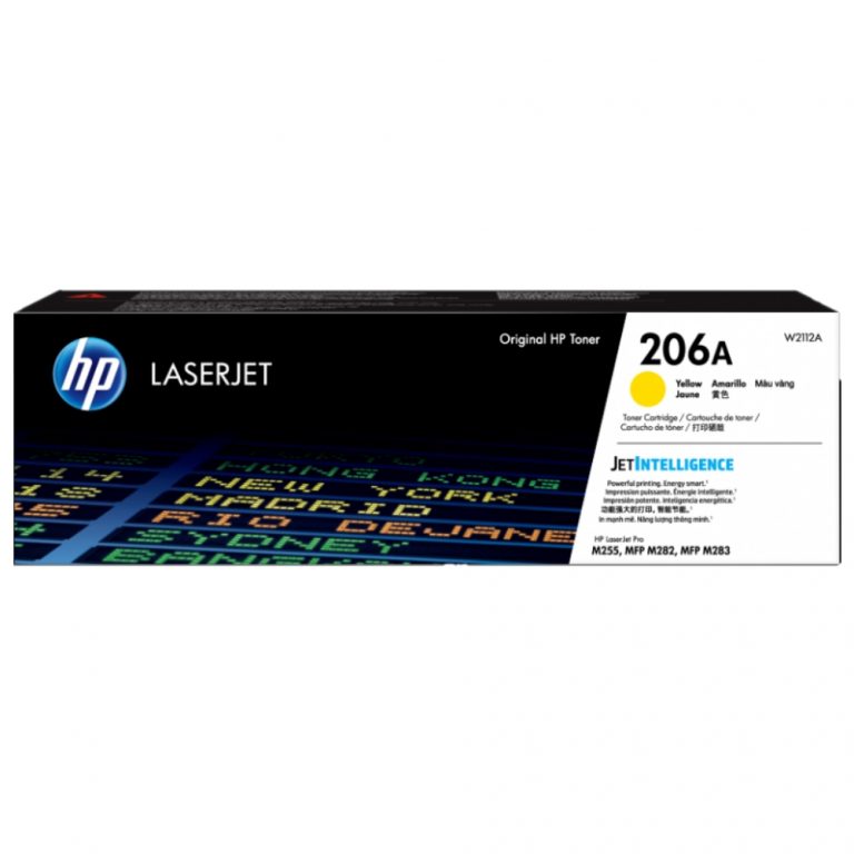 Cartucho de Tóner HP 206A LaserJet Original Amarillo